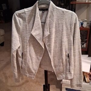Banana Republic Women's Gray Textured Blazer